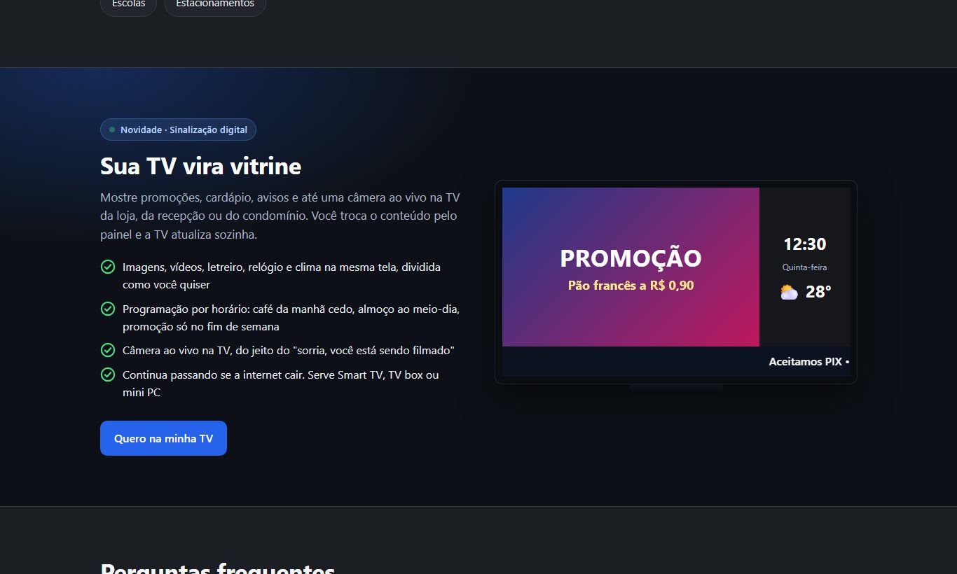 Seção Sua TV vira vitrine com uma TV ilustrada